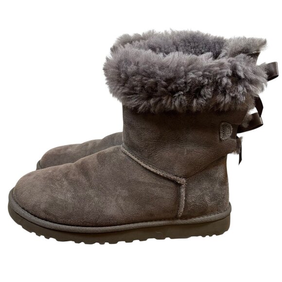 Ugg Mini Bailey Bow Boots - Picture 1 of 8